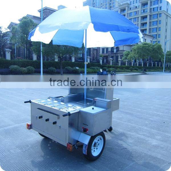 food hot dog cart stand umbrella XR-HD120 A