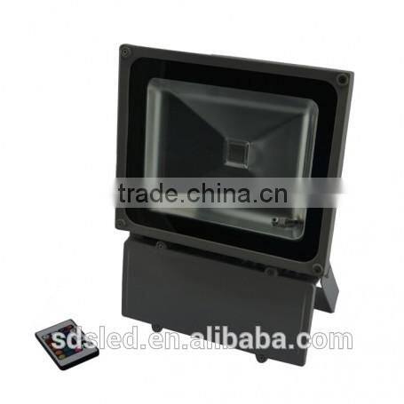 LED flood light 70W led flood light IP65 Integrated Grey RGB Led Floodlight