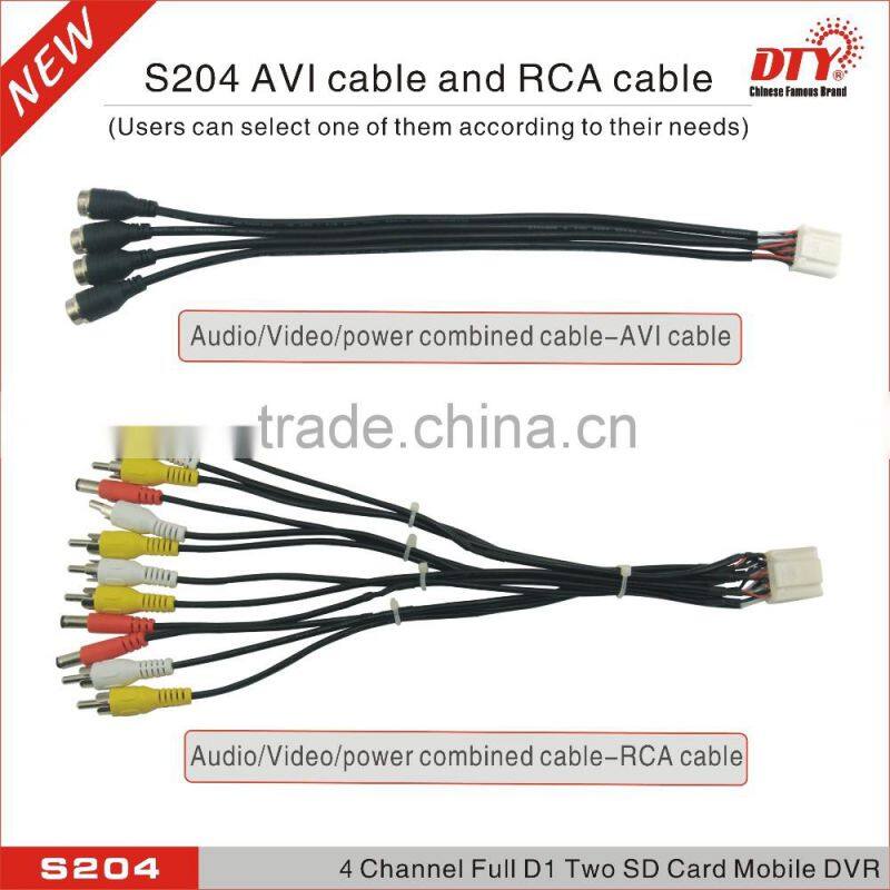 4 channel 3g wifi dual sd card wireless vehicle cctv mdvr