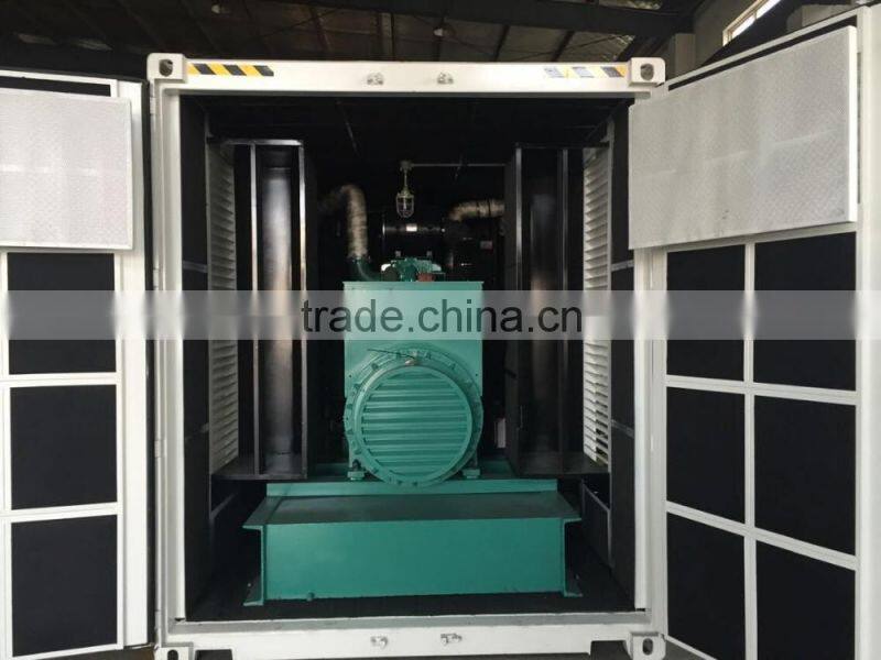 Hot Sales!Silent 1000Kw container diesel engine generator powered by Cummins KTA50-G3 engine, Containerized type or Open type