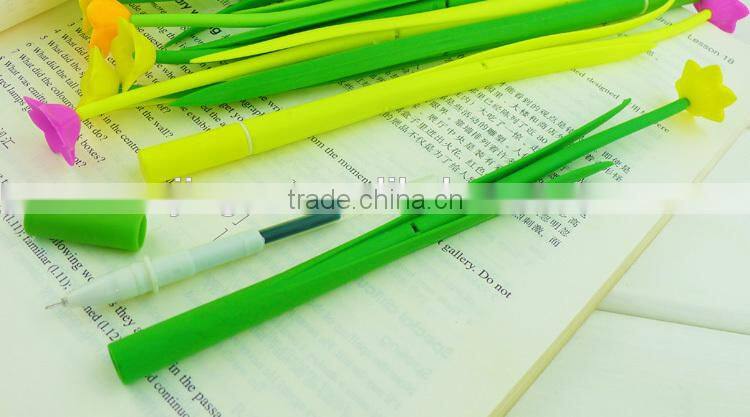 Creative Product Hot Sale Cheap Flower Shape Gel Pen