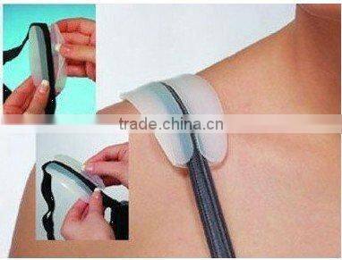 soft silicone bra strap cushions holder Non slip shoulder pads