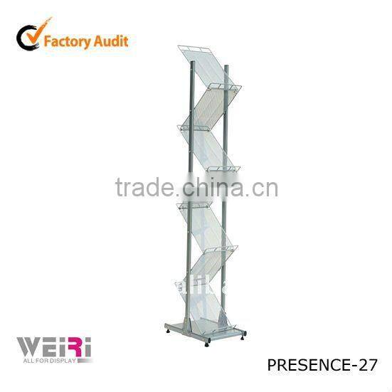 A4 Good Quality Freestanding Acrylic Brochure Holder