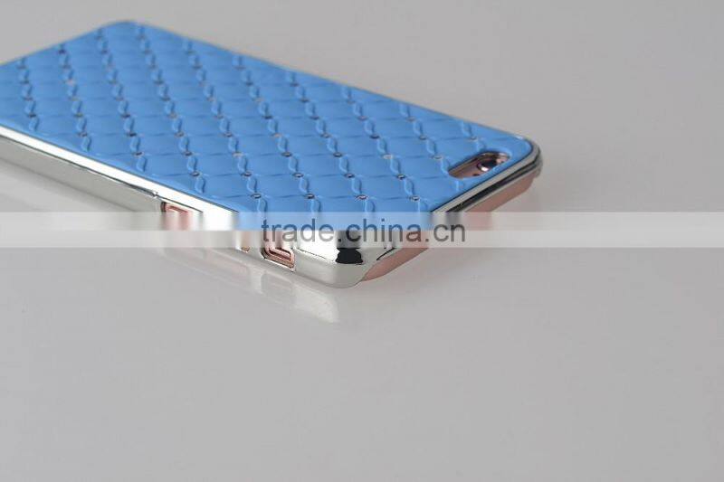 Perfect silicone seting diamond cell phone case for iphone 6 series