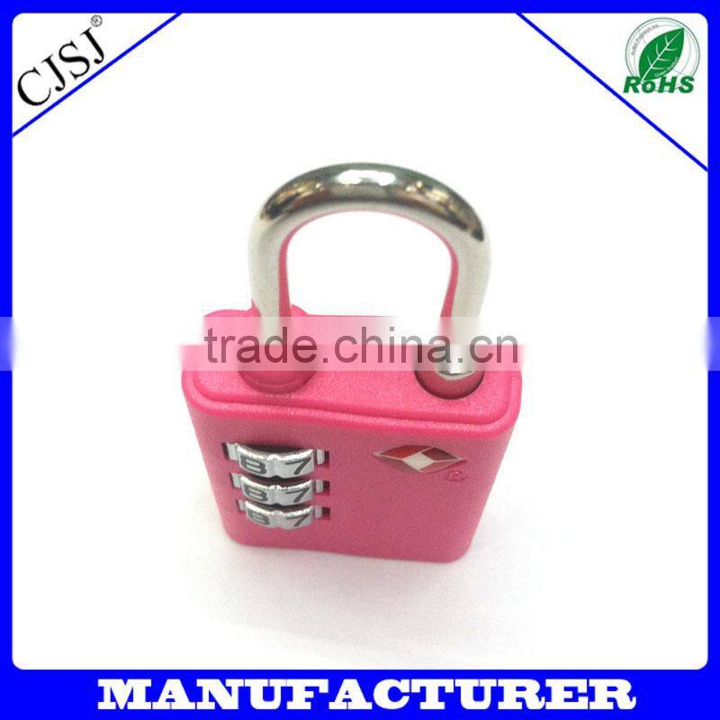 Hot sale plastic tsa luggage lock tsa550 tsa lock