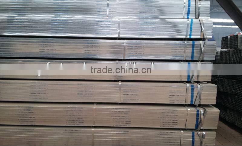 pre galvanized hollow section steel pipe tianjin company
