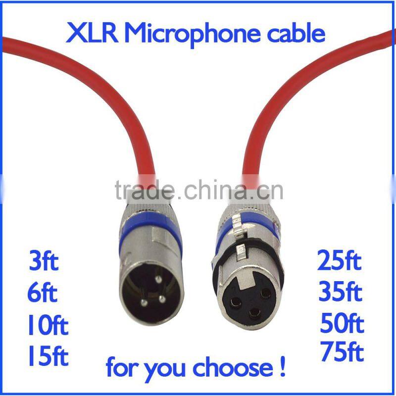 Good Sound xlr 3 Connectors Microphone Cable