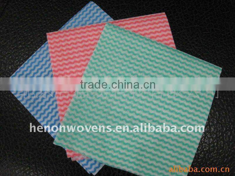 Printed Binder Coating Spunlace Nonwoven