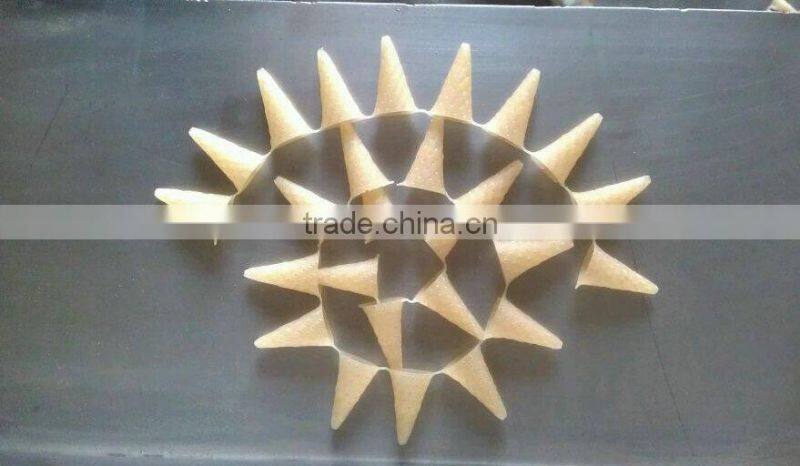 3D frying bugle pellet snacks production line