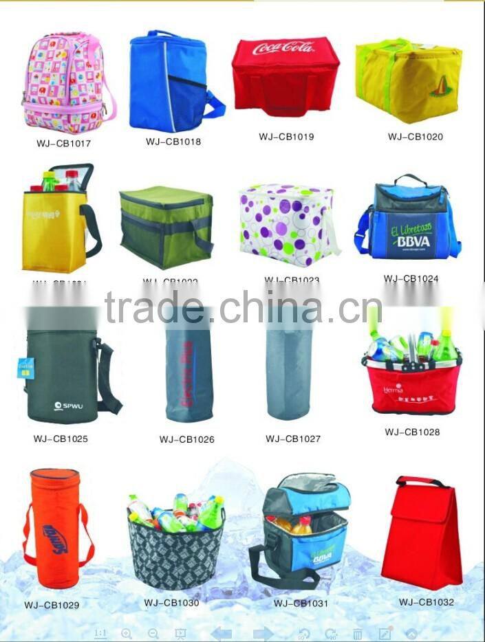 2016 New Round cartoon lunch portable kids insulated cooler bags for women men thermal