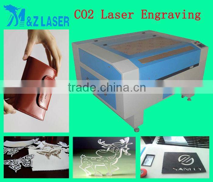 Low Price leather label wood CO2 acrylic laser engraving cutting machine