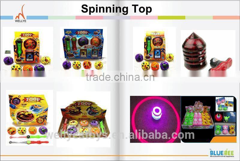 Best sell plastic spinning top toy spinning top with light music light up spinning top China Manufacturer