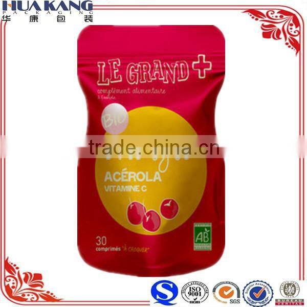 qingdao plastic special shape liquid beverage packaging bag factory