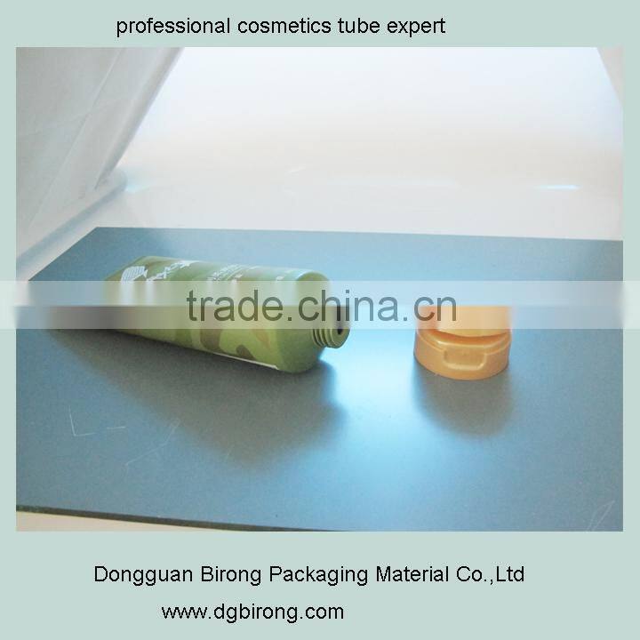 300ml large diameter conditioner laminated tube with flip top cap