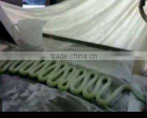 manufacture stainless candy rope sizer machine with 5 rollers