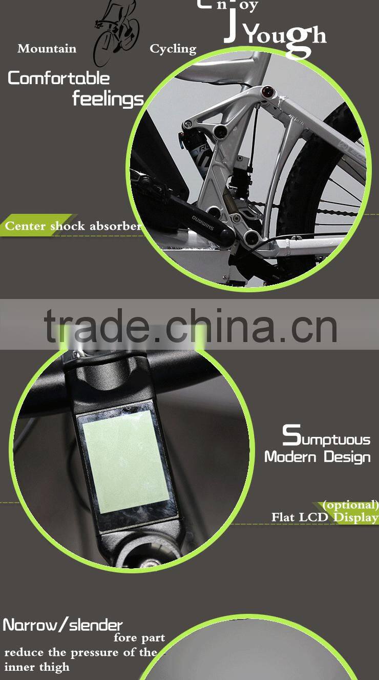 Tornado, 2016 new model mountain electric bicycle with lcd display