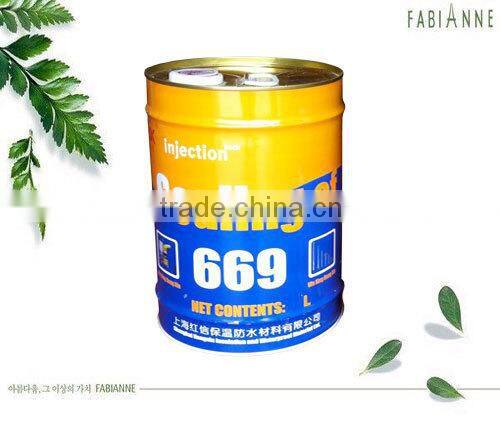 HX-669 polyurethane grouting material for injection machine