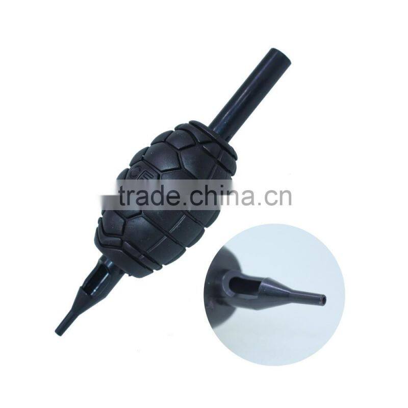 RT 30mm Tattoo Supplies Black Tattoo Grips, Disposable Plastic Tubes