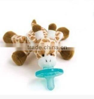 custom pacifiers plush toys/custom pacifiers plush toy/wholesale baby pacifiers