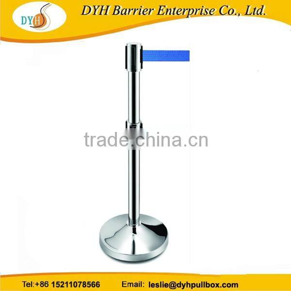 2016 dural dual line crowd control stanchion double-deck retractable barrier