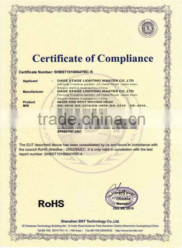 recording studio equipment from Guangzhou DAGE company cheap stage lighting