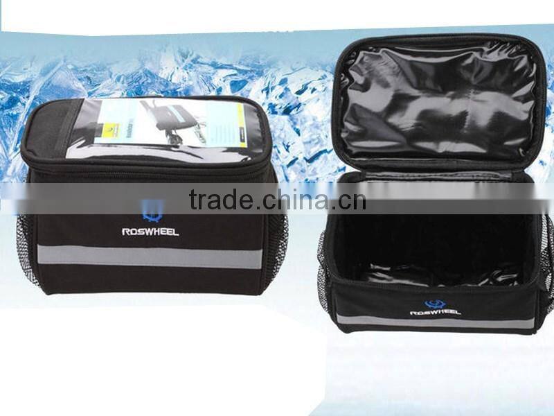 Popular Darable Waterproof Polyester Bicycle Bag Front Frame Tube Handlebar Bag