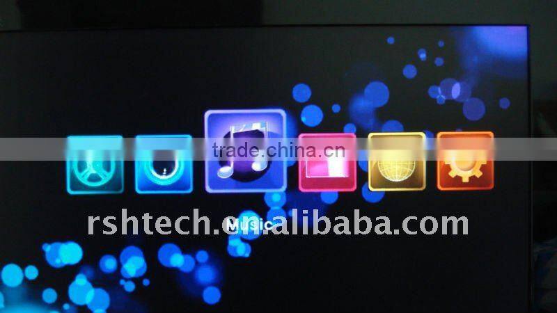 HD network Media Player ,support wireless network, WIFI/DTS/Net Radio,BT download,Free HDMI Cable