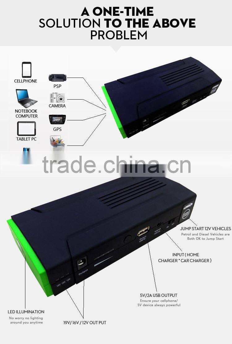 BOOSTER LIGHT 12v/24v auto emergency jump starter - 16800mAH Multi-function jump starter