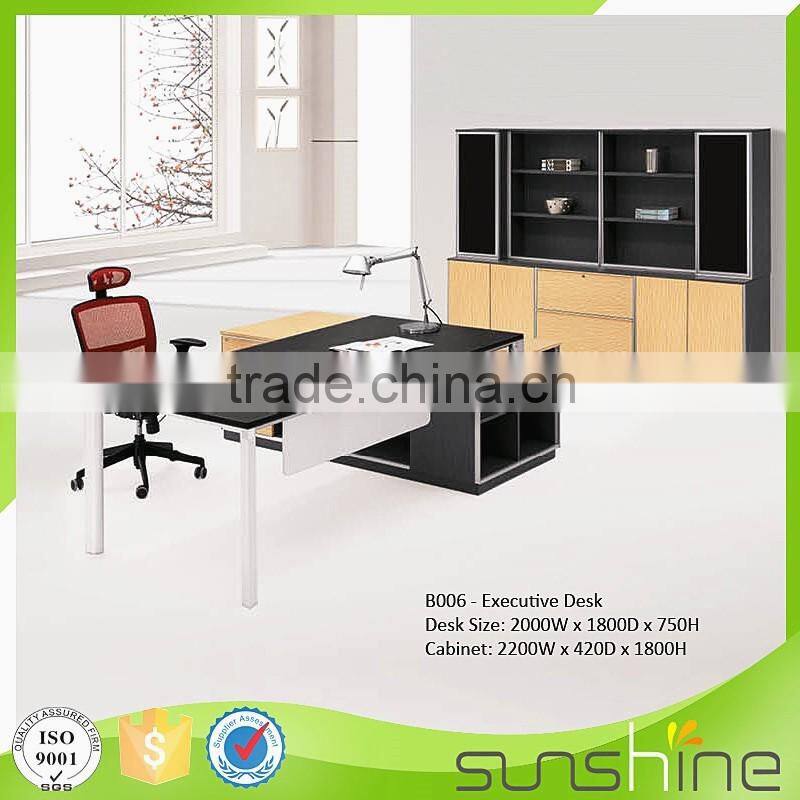 2016 BA-MED05 Best Selling Top Quality Office Furniture/Division Head Office-Middle Executive Desk