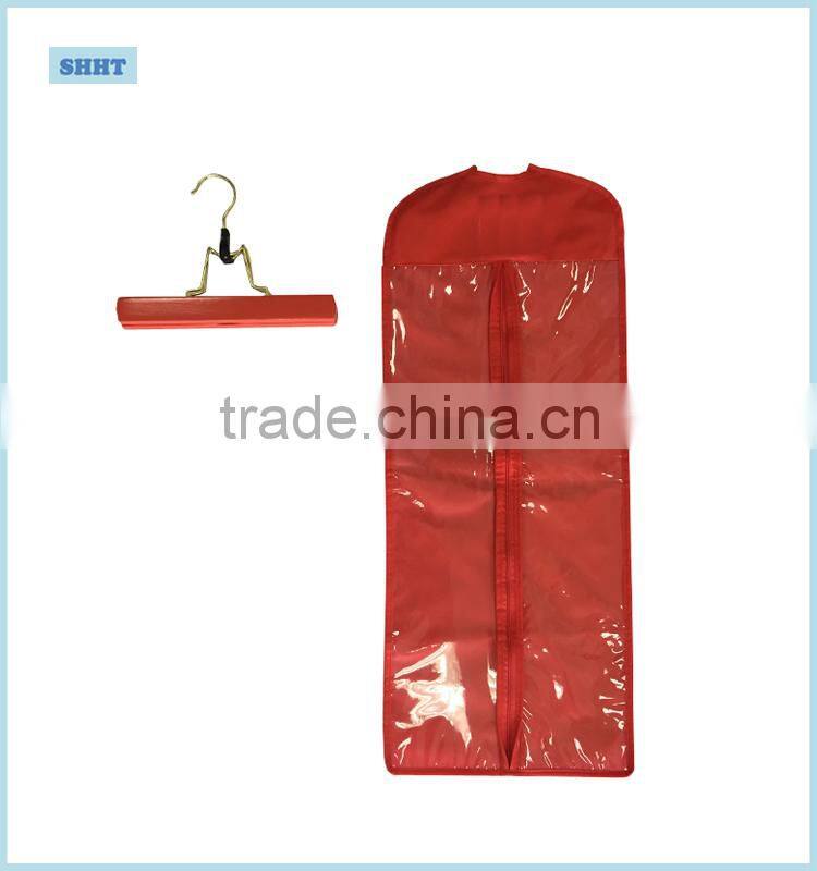 customized hot sale hair extension bag with hanger matched