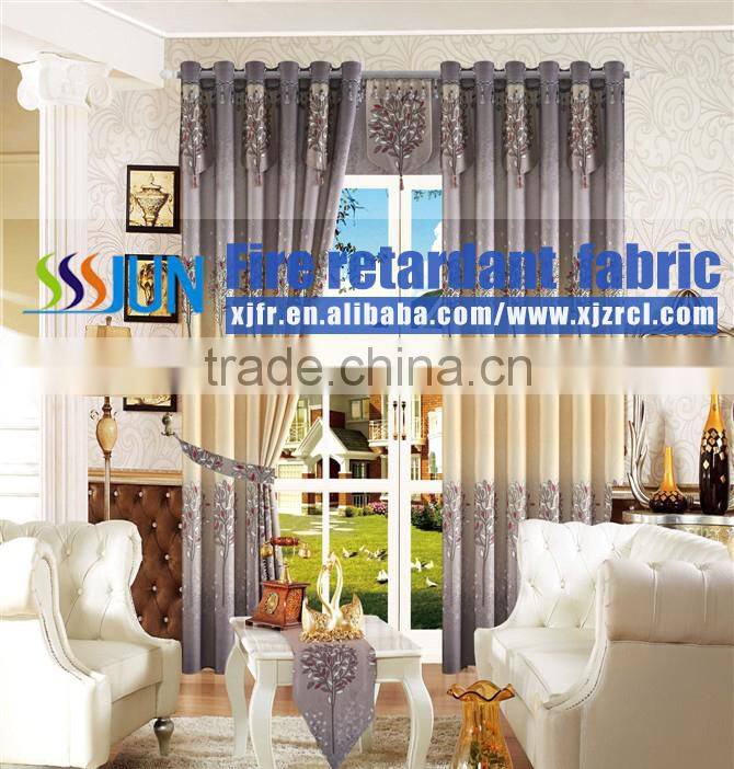 Free Sample European Style 100% Cotton Flame Retardant/fireproof /fire resistance Fabric For Garment