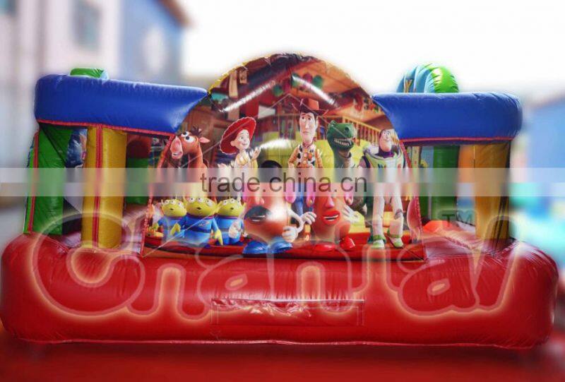 2016 outdoor inflatable games for kids inflatable playground