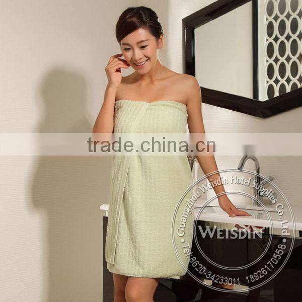 Chinese guangzhou high quality hotel 100%cotton wooden bench towel rack for wholesale made in China