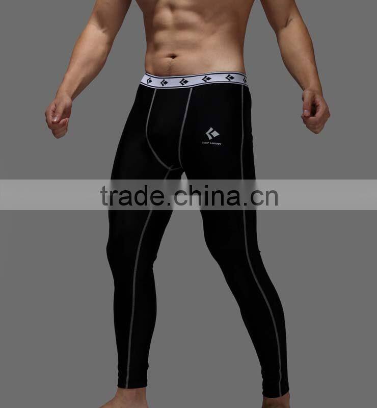 Hot Sale Mens Fitness Leggings Running and Sports Thermal Fitness Leggings Men Sport Basketball Soccer Long Pants Trousers