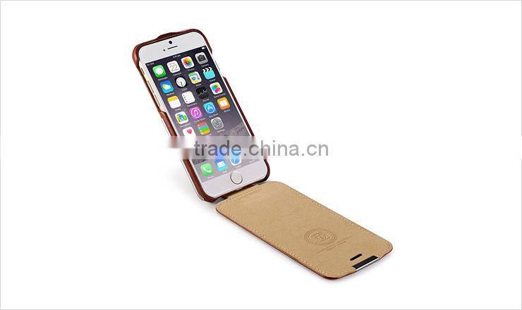 for iPhone6 4.7 inch real leather case
