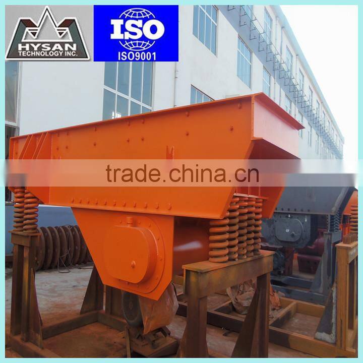 2015 Widely used ZSW linear vibrating grizzly feeder for even and continous feeding