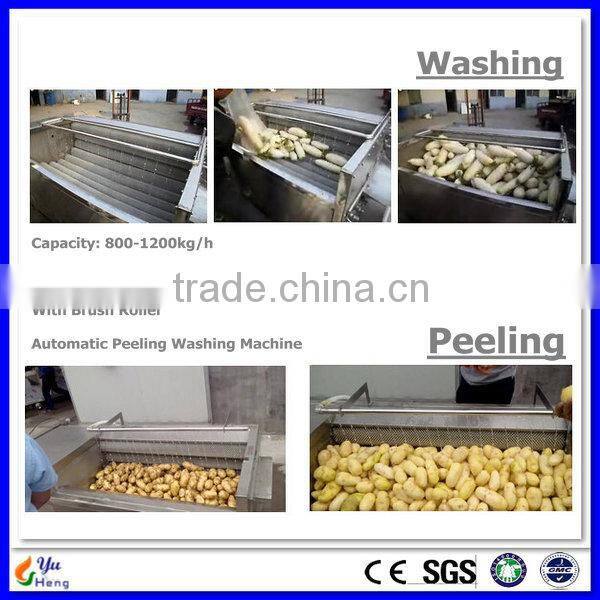 High Quality Stainless Steel Industrial Industrial Use Peeling Machine Washing Machine