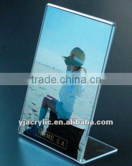 l shape acrylic picture frame