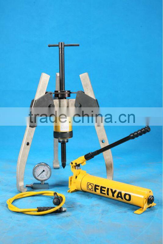 Automate center hydraulic puller