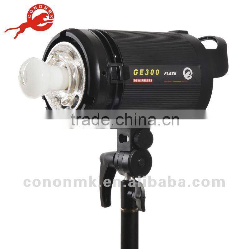 Hot sale cheap CONONMK GE300 new studio flash light kit
