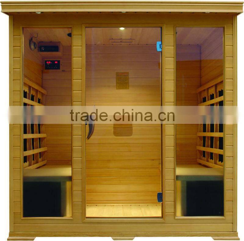 2015 Newest Modern 4 person indoor sauna KD-5004SCB