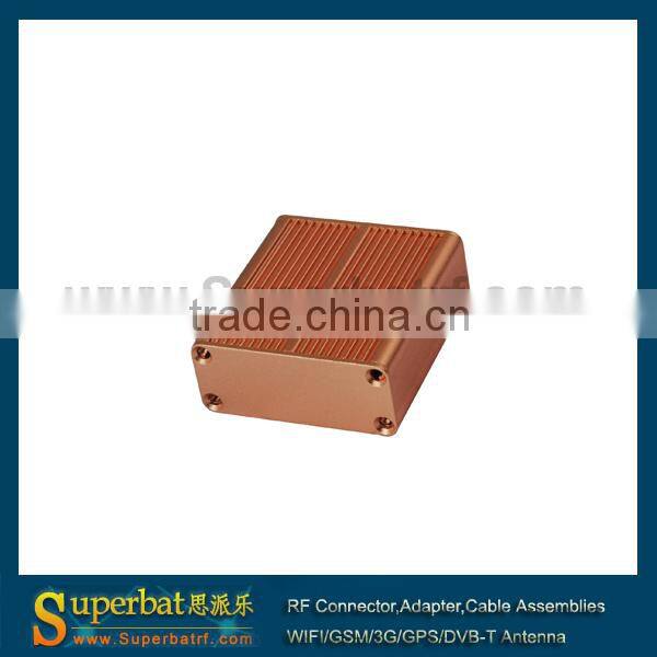 aluminum electronic enclosure with side covers