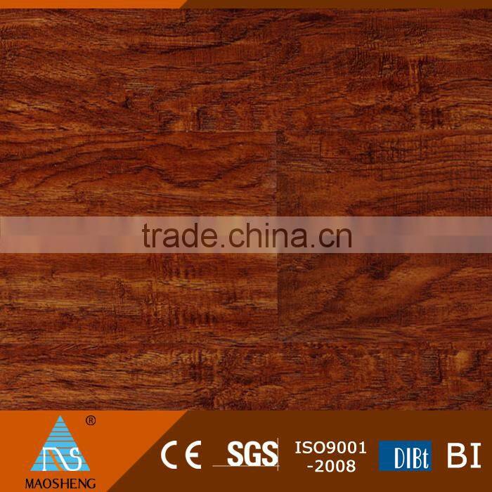 ECO-Friendly Wood Grain Unilin Click PVC Flooring
