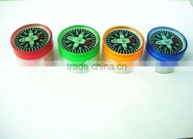 Plastic funny pencil sharpener with compass