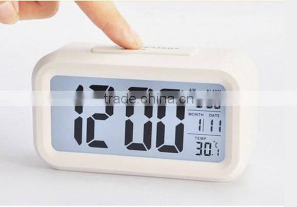 Funny Bedroom Standing Digital Time Zone Table Clock