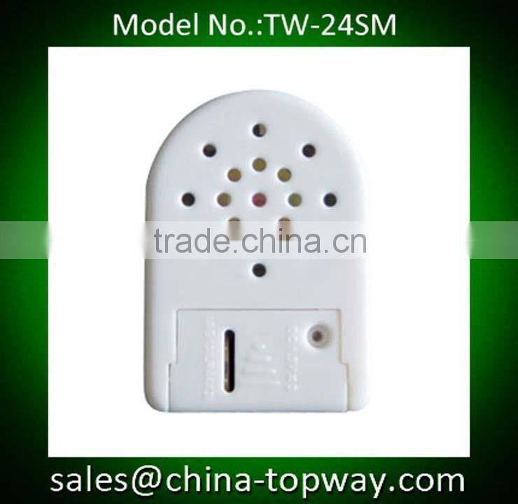 Stuffed toy animal press button music box