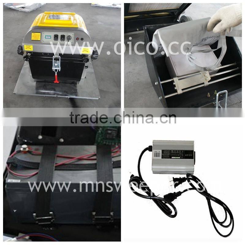 Waiting hall, hospital, factory and pavement cleaning P100A floor sweeper rotary cleaning brush