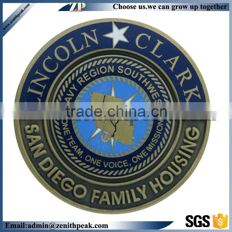 coin replica keychain coin silver