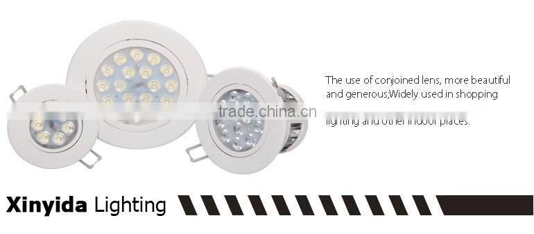 Using conjoined lens, more beautiful 3w spot led recessed ceiling