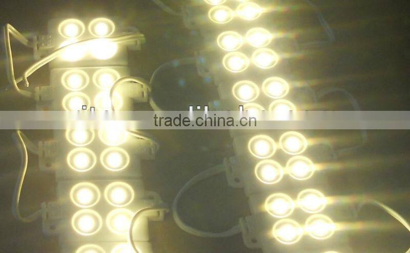 COOL WHITE 5050 SMD injection type LED module,4pcs 5050 led,DC12V input